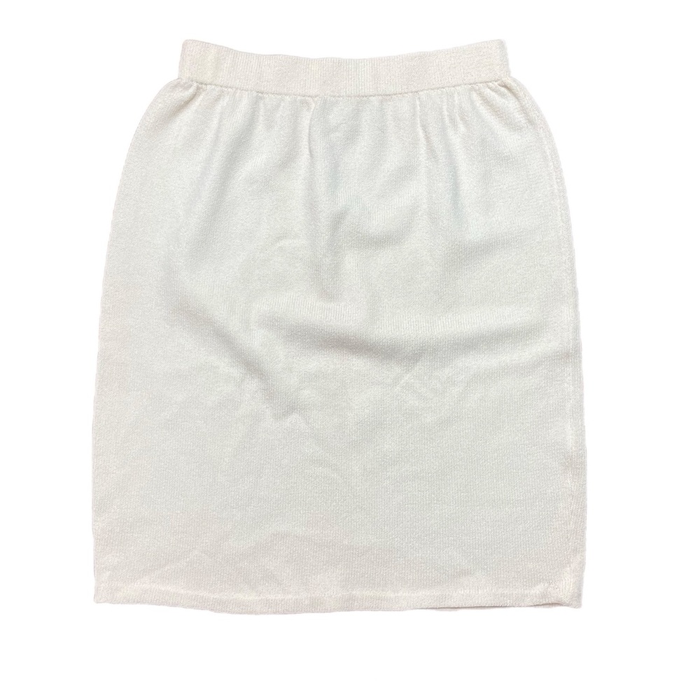 St Johns Vintage Cream Knit Skirt sz 6